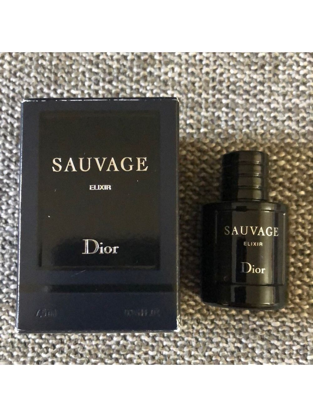 Dior Sauvage Elixir Parfum 7.5 ml Travel Size Miniature Authentic - Picture 4 of 13